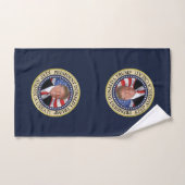 President Donald Trump 2020 Keep America Great Ame Bad Handdoek (Handdoek)