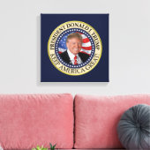 President Donald Trump 2020 Keep America Great Ame Canvas Afdruk (Insitu (Woonkamer))