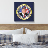 President Donald Trump 2020 Keep America Great Ame Canvas Afdruk (Insitu (Slaapkamer))