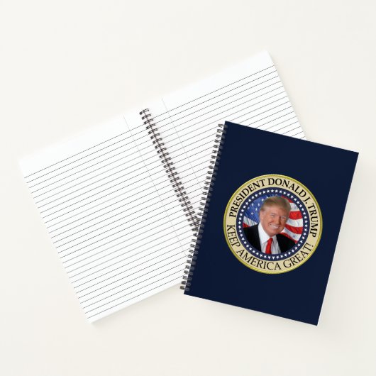 President Donald Trump 2020 Keep America Great Ame Notitieboek (Binnen)