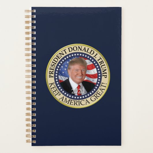 President Donald Trump 2020 Keep America Great Ame Planner (Voorkant)
