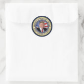 President Donald Trump 2020 Keep America Great Ame Ronde Sticker (Tas)