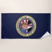 President Donald Trump 2020 Keep America Great Ame Strandlaken (Voorkant)