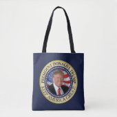 President Donald Trump 2020 Keep America Great Ame Tote Bag (Voorkant)