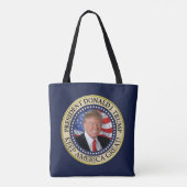 President Donald Trump 2020 Keep America Great Ame Tote Bag (Achterkant)
