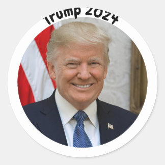 President Donald Trump 2024 Verkiezing Sticker