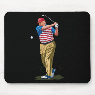 President Donald Trump 2025 Golf Ons Amerikaanse V Muismat