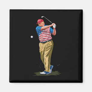 President Donald Trump 2025 Golf VS Amerikaanse Vl Magneet