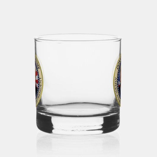 President Donald Trump 47e President 2024 Foto Whisky Glas (Links)