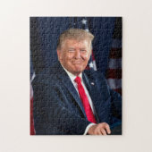 President Donald Trump, 4 juli 2020 & Sig Legpuzzel (Verticaal)