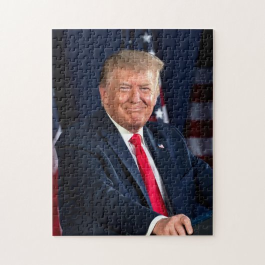 President Donald Trump, 4 juli 2020 & Sig Legpuzzel (Verticaal)