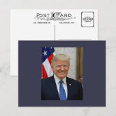 president Donald Trump Aankondigingskaart (Voorkant / Achterkant)