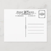 president Donald Trump Aankondigingskaart (Achterkant)