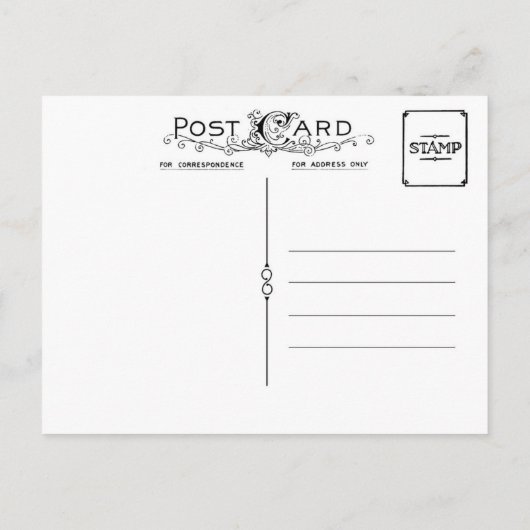 president Donald Trump Aankondigingskaart (Achterkant)