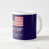 PRESIDENT DONALD TRUMP BEST PRESIDENT EVER GROTE KOFFIEKOP (Voorkant rechts)