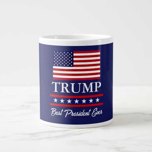 PRESIDENT DONALD TRUMP BESTE PRESIDENT OOIT GROTE KOFFIEKOP (Voorkant)