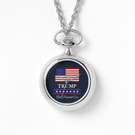 PRESIDENT DONALD TRUMP BESTE PRESIDENT OOIT HORLOGE