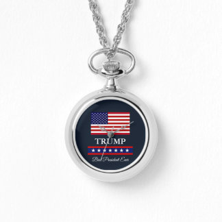 PRESIDENT DONALD TRUMP BESTE PRESIDENT OOIT HORLOGE
