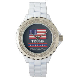 PRESIDENT DONALD TRUMP BESTE PRESIDENT OOIT HORLOGE
