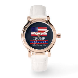 PRESIDENT DONALD TRUMP BESTE PRESIDENT OOIT HORLOGE
