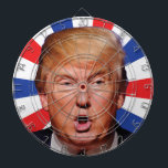 President Donald Trump - Big Mouth Dartbord<br><div class="desc">Demonstreer je minachting voor Donald Trump en de angstaanjagende toekomst van een presidentschap van Donald Trump met deze Trump in zijn gezicht grote mond dartbord.</div>