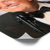 President Donald Trump bij zijn opening Poster (Hoek)