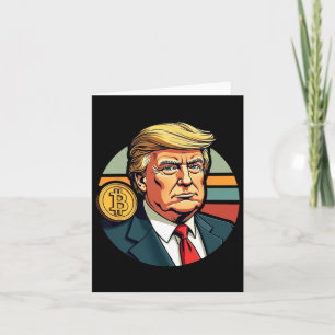 President Donald Trump Bitcoin Dogecoin Crypto Ret Kaart