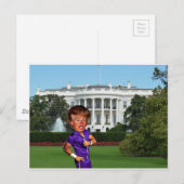 president donald trump briefkaart (Voorkant / Achterkant)