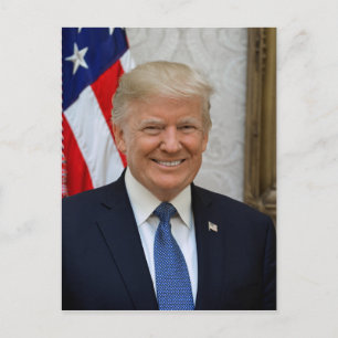president Donald Trump Briefkaart