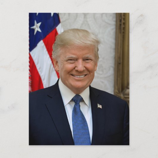 president Donald Trump Briefkaart (Voorkant)