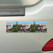 president donald trump bumpersticker (Op auto)