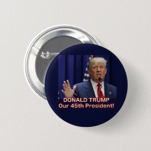 President Donald Trump Button (Voorkant /achterkant)