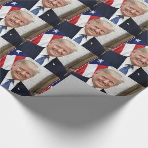 President Donald Trump Cadeaupapier