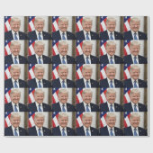 President Donald Trump Cadeaupapier (Vlak)