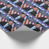 President Donald Trump Cadeaupapier (Hoek)