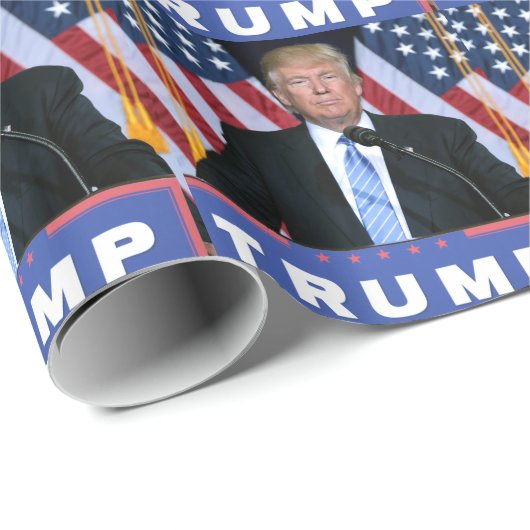 President Donald Trump Cadeaupapier (Rol Hoek)