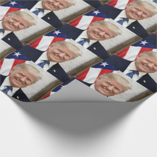 President Donald Trump Cadeaupapier