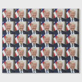 President Donald Trump Cadeaupapier (Vlak)