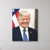 President Donald Trump Canvas Afdruk (Voorkant)