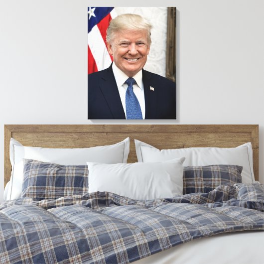 President Donald Trump Canvas Afdruk (Insitu (Slaapkamer))