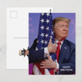 President Donald Trump Fans Ansichtkaart Briefkaart (Voorkant / Achterkant)