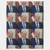 president Donald Trump Fleece Deken (Voorkant)