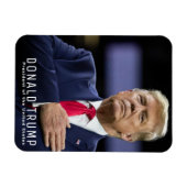 President Donald Trump Flexibele Fotomagneet Magneet (Horizontaal)