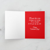 President Donald Trump Funny Love Valentijnsdag Feestdagen Kaart (Binnen)