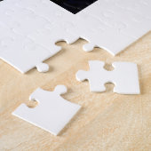 President Donald Trump glimlachend Jigzaag Puzzle Legpuzzel (Zijkant)