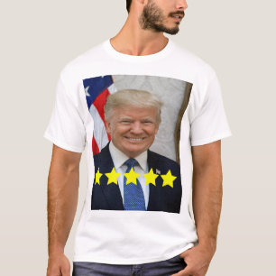President Donald Trump Goedkeuringsbeoordeling T-shirt