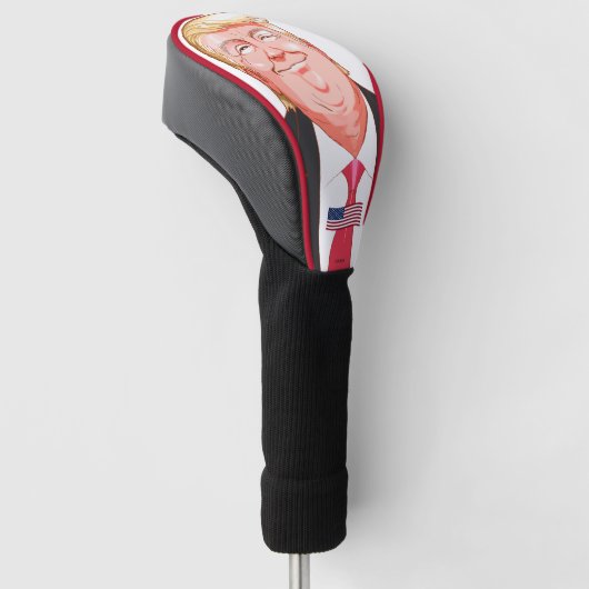 President Donald Trump - Golfheadcover (Schuin)