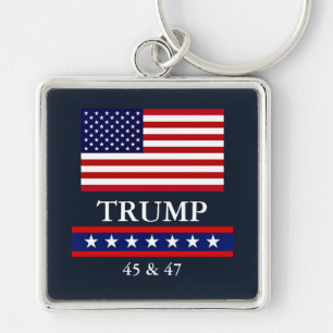 PRESIDENT DONALD TRUMP GROTE SLEUTELHANGER