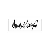 President Donald Trump Handtekening Zelfinktende Stempel (Design)