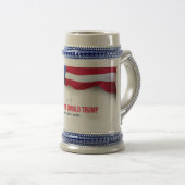 President Donald Trump herdenkingsmunt Stein Bierpul (Voorkant rechts)
